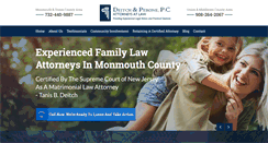 Desktop Screenshot of deitchandperone.com