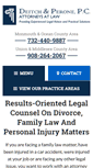 Mobile Screenshot of deitchandperone.com